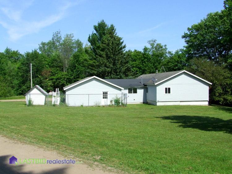 4 Bedroom  Modular Home and Garage on 9+ Acres