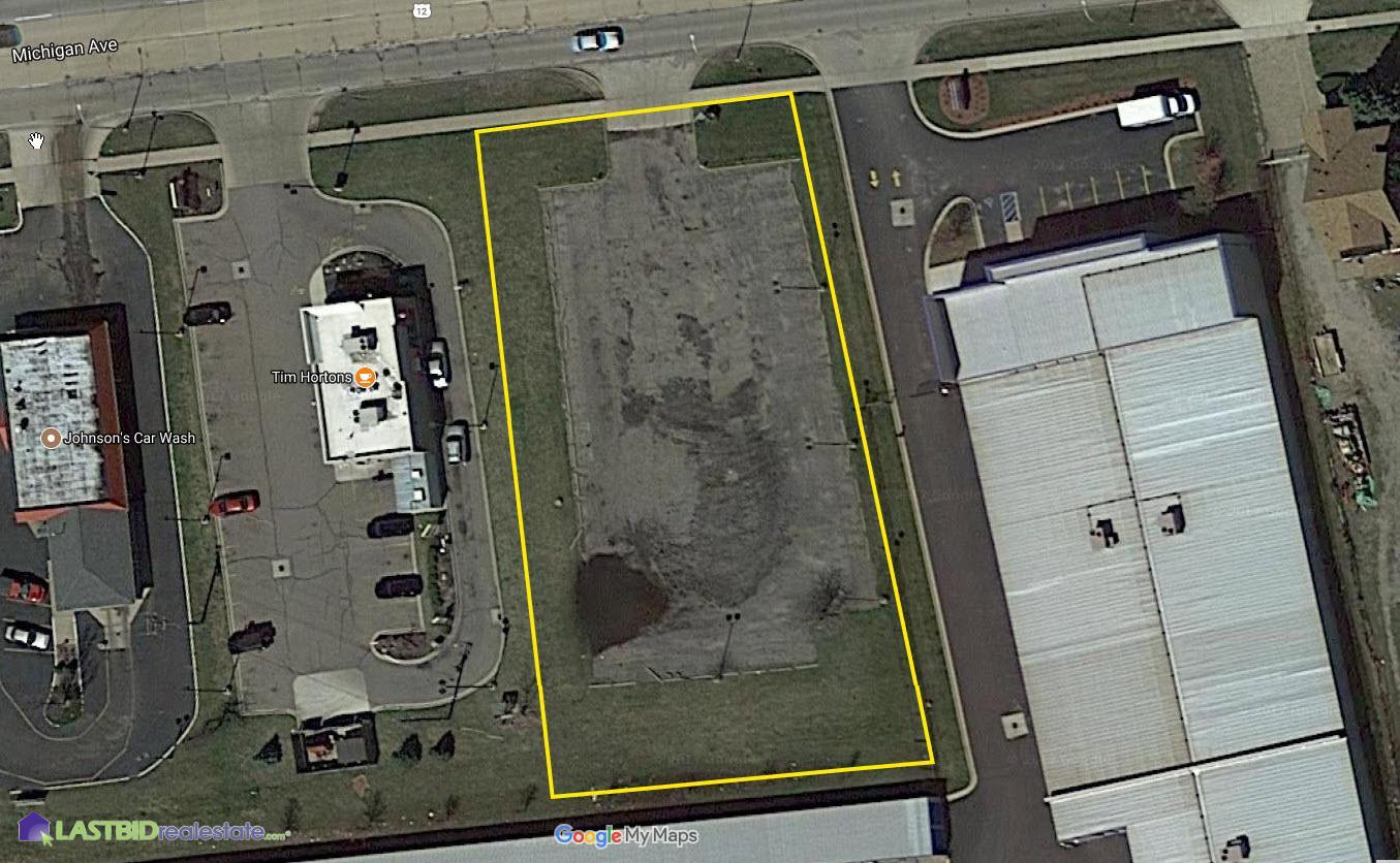 Commercial Lot with Frontage on Michigan Ave. in Wayne, Michigan