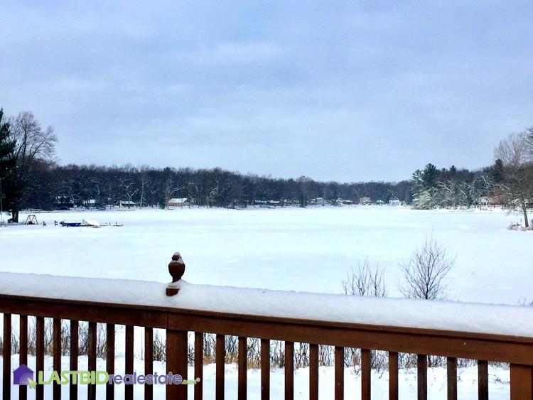 Lake Front Home/Cottage On Bitely Lake