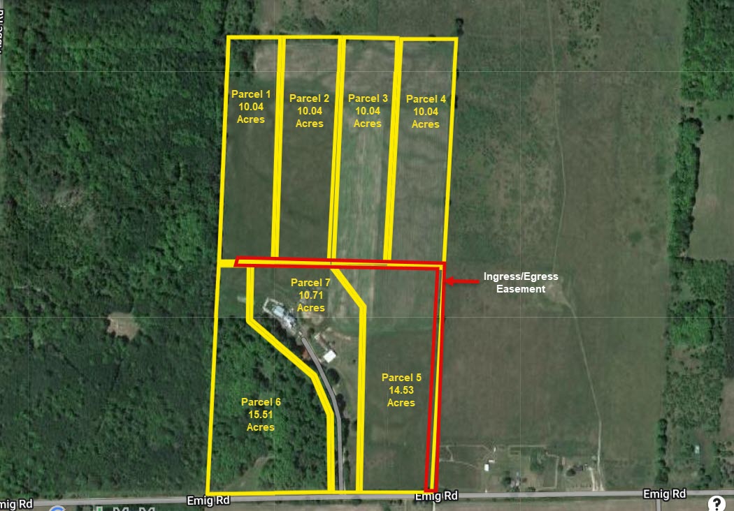 80 Acres of land with home and Barn in Comins, Michigan